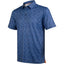 Navy Tropical Floral Men’s Performance Golf Polo