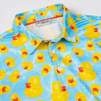 Yellow Rubber Duck Men’s Performance Golf Polo