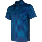 Four Leaf Clover Golf Shirts for Men Short Sleeve Performance Polo
