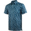 DnD Print Golf Shirts for Men Short Sleeve Performance Polo