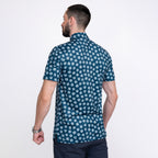 DnD Print Golf Shirts for Men Short Sleeve Performance Polo