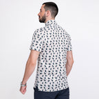 Duck Labrador Dog Golf Shirts for Men Short Sleeve Performance Polo
