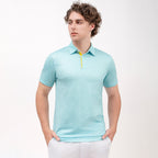 Fish Golf Shirts for Men Short Sleeve Performance Polo