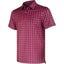 Rose Floral Golf Shirts for Men Short Sleeve Performance Polo