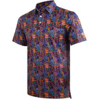 Casino Golf Shirts for Men Short Sleeve Performance Polo