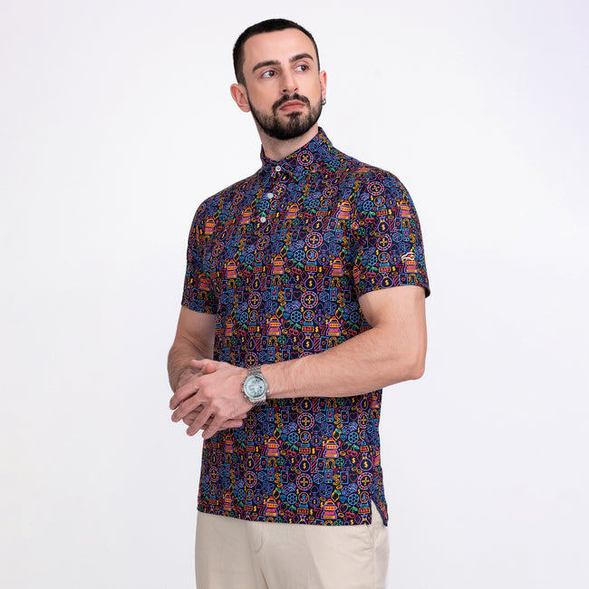 Casino Golf Shirts for Men Short Sleeve Performance Polo Main Image