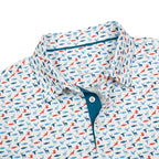 Hunting Golf Shirts for Men Short Sleeve Polo