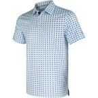 Statue of Liberty Golf Shirts for Men Short Sleeve Performance Polo