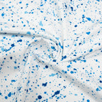 Paint Splatter Golf Shirts for Men Short Sleeve Performance Polo