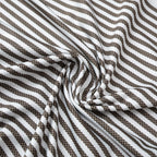 Gold Striped Golf Shirts for Men Short Sleeve Performance Polo