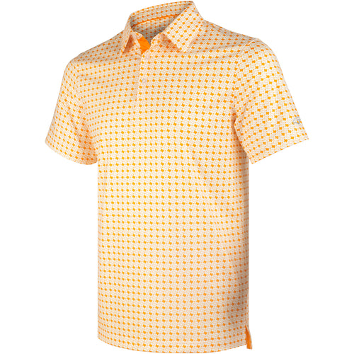 Texas Bull Orange Men’s Performance Golf Polo