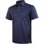 Navy Texas Flag Golf Shirts for Men Short Sleeve Performance Polo