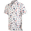 Patriotic Eagle Golf Shirts for Men Short Sleeve Performance Polo