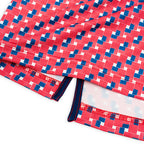 American Flag Golf Shirts for Men Short Sleeve Performance Polo