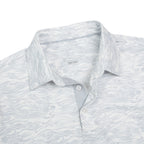 Sea Wave Golf Shirts for Men Short Sleeve Performance Polo
