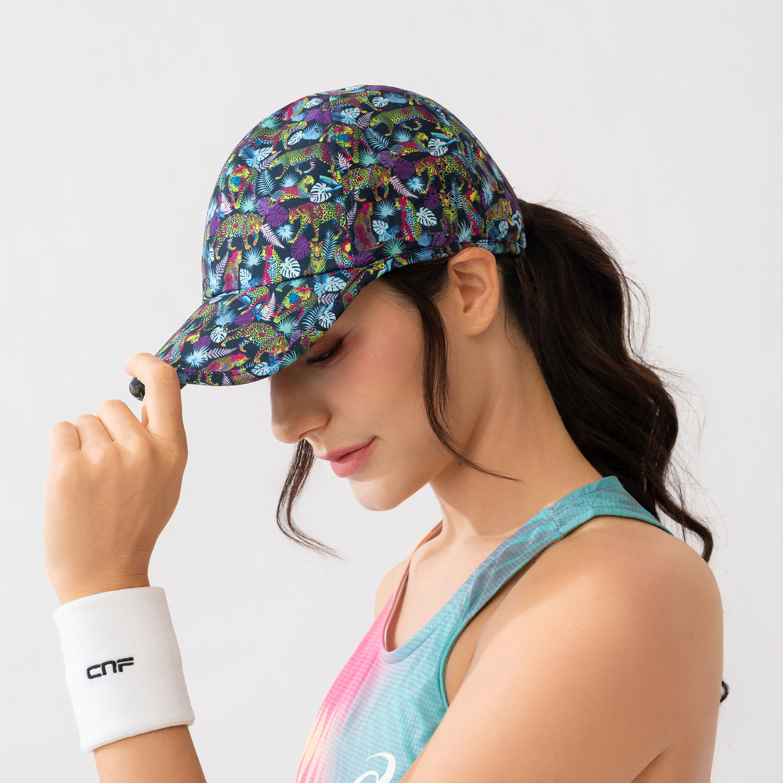 Neon Tropical Leopard G-ROVE Cap (Unisex)