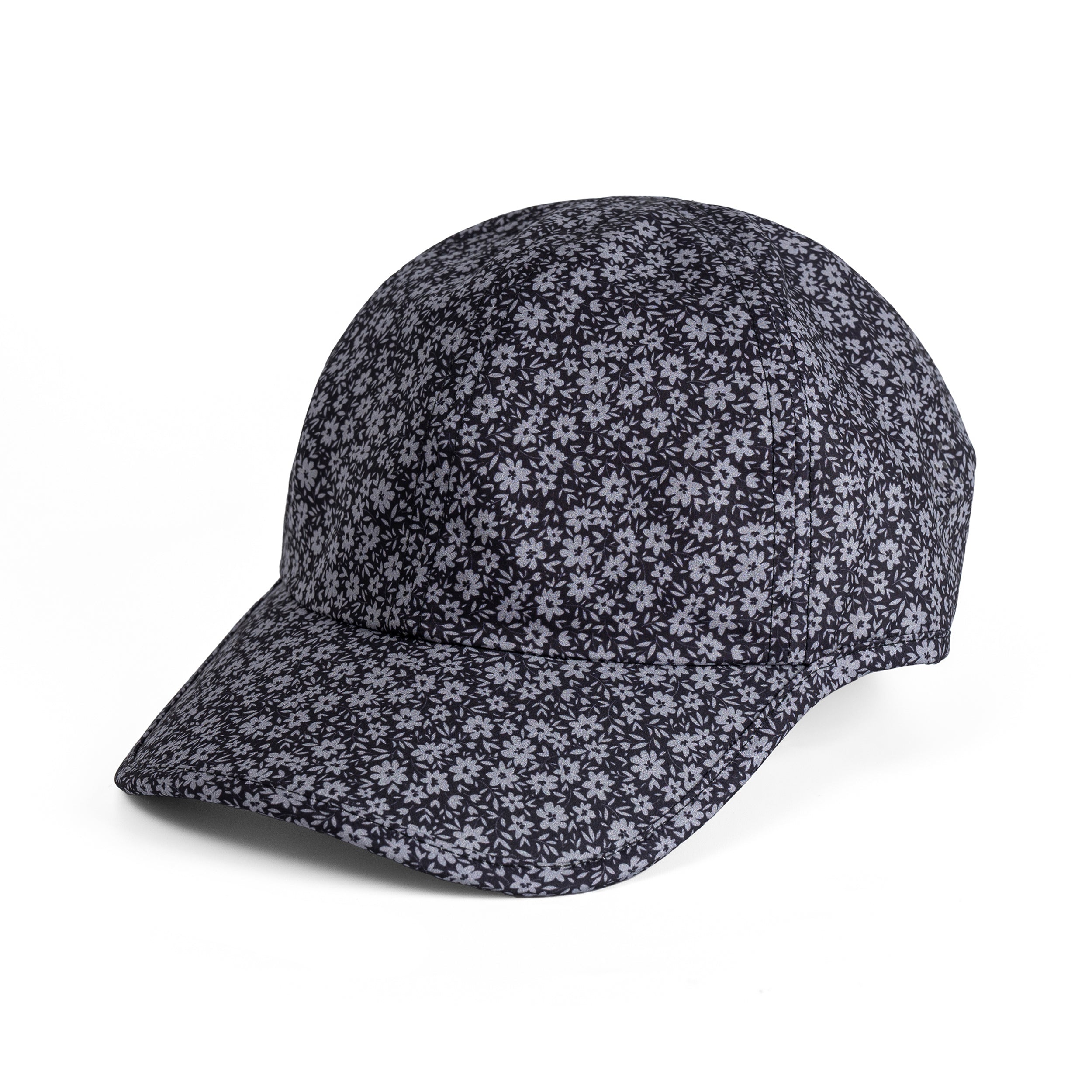 Black Tropical Floral G-ROVE Cap (Unisex)