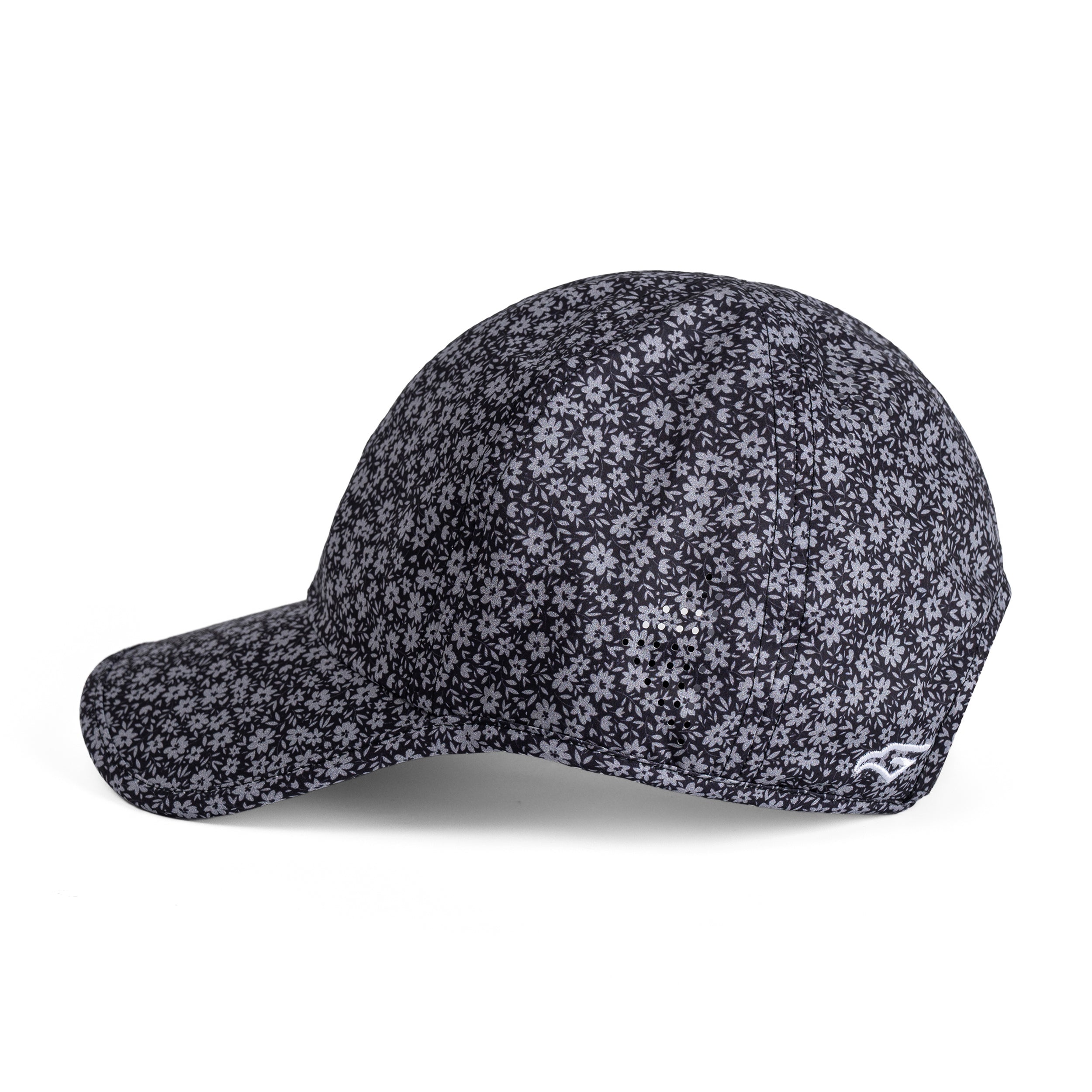 Black Tropical Floral G-ROVE Cap (Unisex)